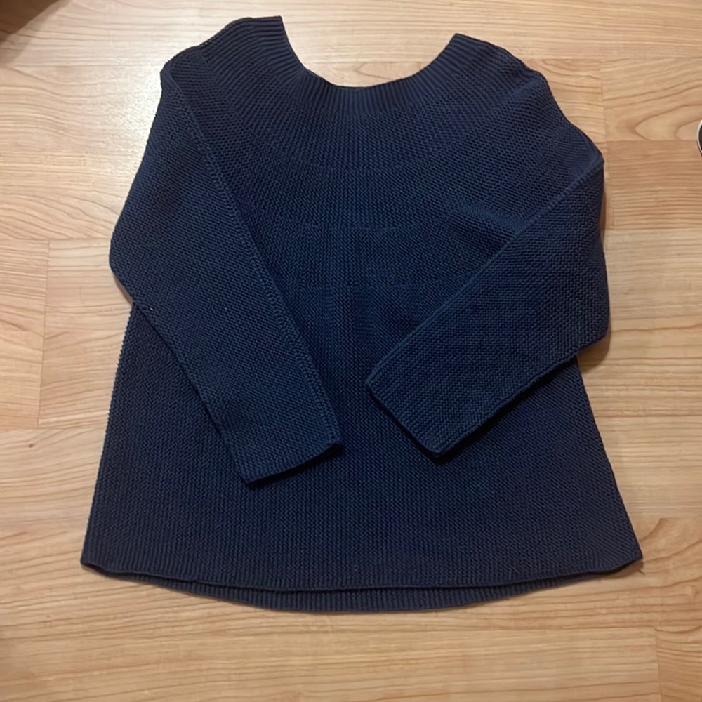 blue zara sweater (accepting all offers)